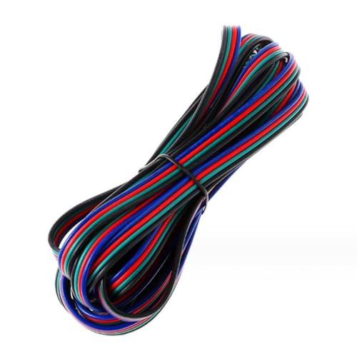 YFFSFDC awg22 電線 ケーブル 10m 22AWG 延長ケーブル コード 電線 4芯 L...