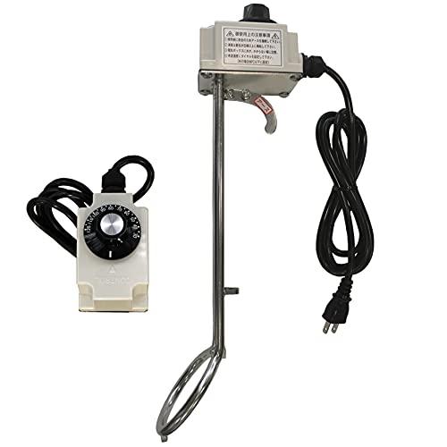 Nagecom 大栄電熱 パイプヒーター 温度調節 DB-1000S（430mm×65mm）サーモス...