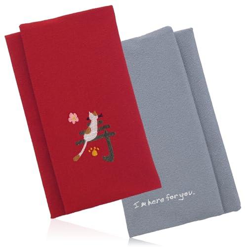 スタイルふくさ 袱紗 ふくさ リバーシブル 猫 寿 慶弔両用 結婚式 お葬式 刺繍 祝儀袋 日本製 ...