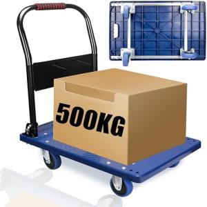 折りたたみ台車 軽量 静音 平台車耐荷重500K...の商品画像