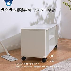 DEVAISE テレビ台 テレビボード ローボ...の詳細画像4