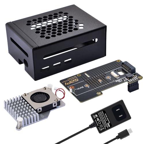 GeeekPi メタルケースと N04 PCIe M.2 Key-M NVMe SSD PCIe ペ...