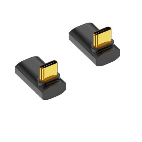 YFFSFDC USB4.0 Type C 変換アダプター L字 L型 タイプc type-c 変換...