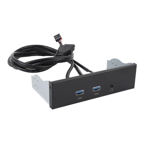 5.25インチ5Gbps USB3.2 Gen1フロントパネルオーディオポート付きフロントパネルリー...
