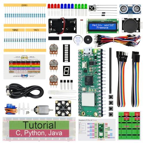 Freenove Raspberry Pi Pico Wスーパースターターキット（付属）、Arm C...