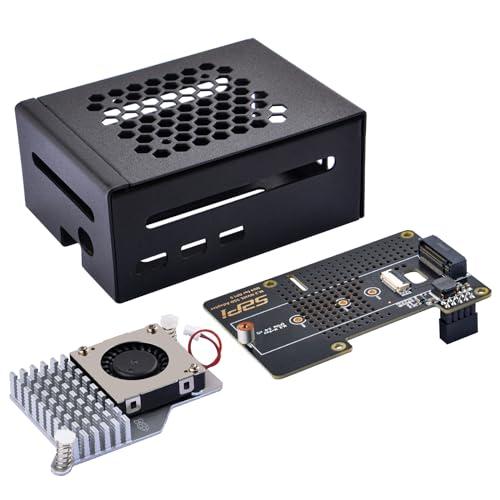 GeeekPi メタルケースと N04 PCIe M.2 Key-M NVMe SSD PCIe ペ...