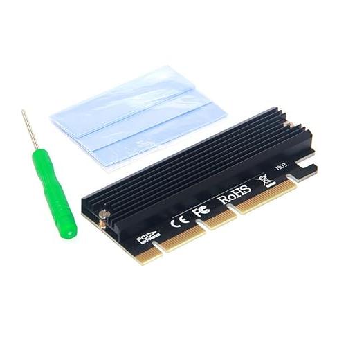 Rongdeson M2 NVMe SSD to PCI-e x16アダプター ボード 2Uサーバー...