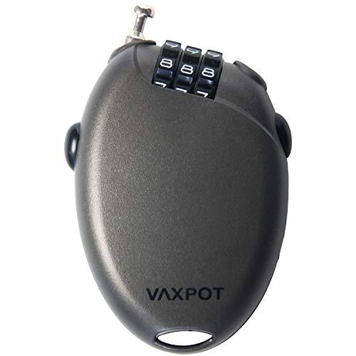 VAXPOTバックスポット ケーブルロック ケーブル長約70cm /ダイアルロック式 GUM VA-...