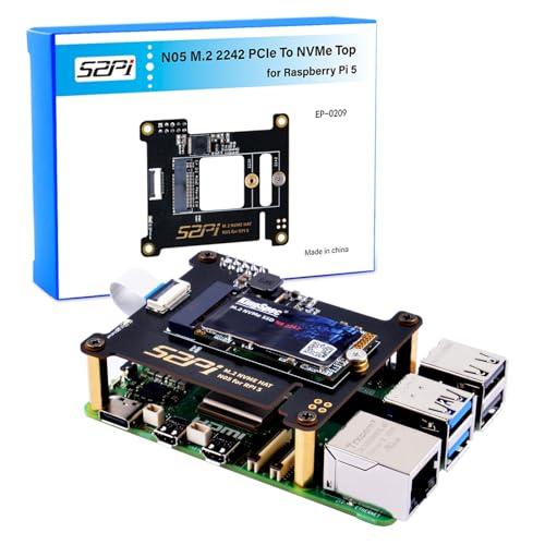 GeeekPi N05 PCIe M.2 M-Key NVMe SSD PCIe 周辺機器ボード、R...