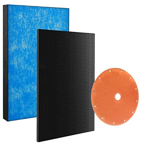 B&amp;A 集塵HEPAフィルター KAFP029A4（1枚） + 脱臭フィルター 2074191（1枚...