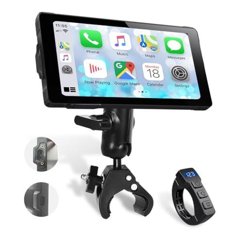 超薄型+USB給電可能 ニコマク NikoMaku バイク用 スマートモニター 自動輝度調整 バイク...