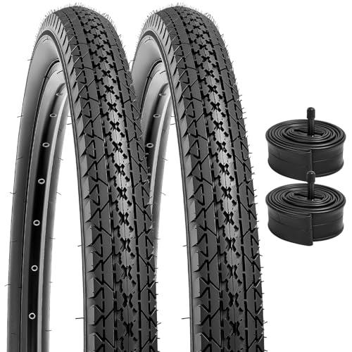 YunSCM 2本セット20x2.125 タイヤ20x2.125 57-406 自転車タイヤ+20x...