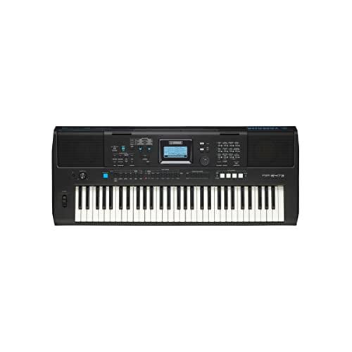 ヤマハYAMAHA 電子キーボード PSR-E473 61鍵 タッチレスポンス 820音色 音楽制作...