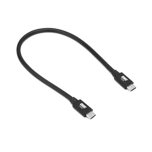 OWC直営OWC Thunderbolt 5 USB-C ケーブル 0.3m 240W給電 Thun...