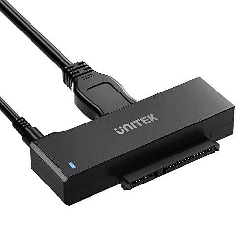 Unitek SATA to USB3.0（USB-A+USB-C 変換ケーブル 2.5 3.5イン...