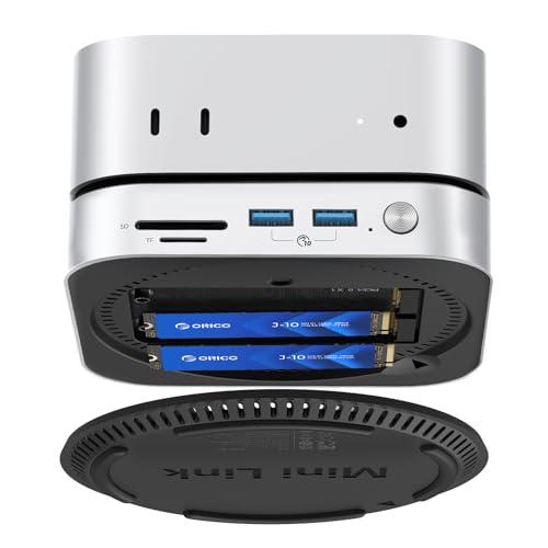 ORICO MiniLink Mac mini M4対応ドッキングステーション USB4 40Gbp...