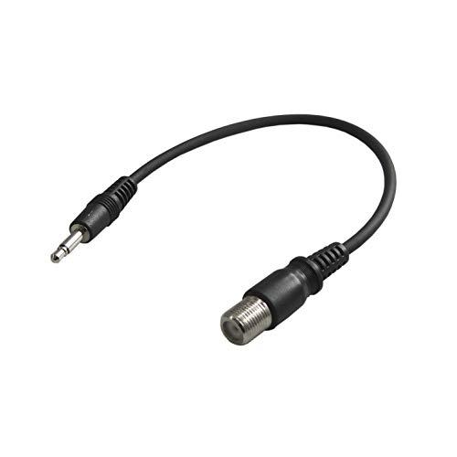 フジパーツ整合器3.5mm ミニプラグオス-F型接栓メス（75Ω整合器）/FF-366S