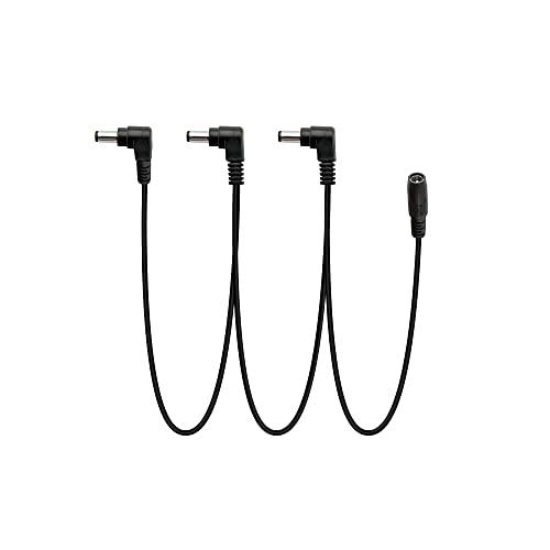 Musiclily Pro DC 9V 電源分配ケーブル 3分岐 エフェクトペダル用