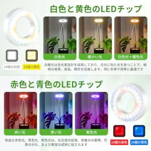 雲見 植物育成ライト LED スタンド 室内栽...の詳細画像3