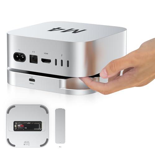 Mac Mini M4/M4 Pro用40Gbps M.2 NVMe SSDエンクロージャ、外付けス...