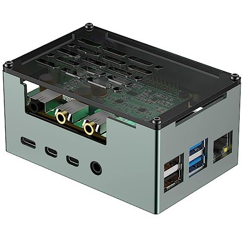 InnoMaker Raspberry Pi 4用アルミニウム合金ケース - DAC/DAC PRO...
