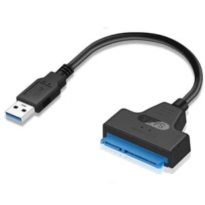 SATA変換ケーブル USB 変換アダプター SATA-USB 3.0 変換ケーブル 2.5インチ HDD SSD 1 / 2 / 3 個セット