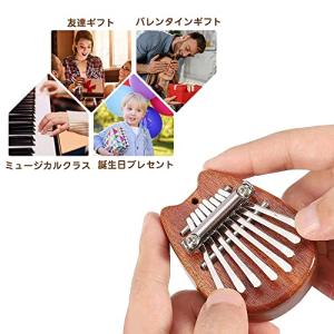LIKENNY カリンバ 親指ピアノ 8キー ...の詳細画像5