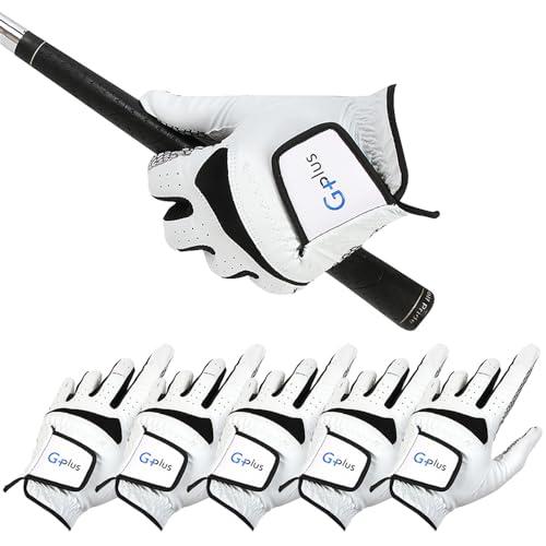 ジープラス ゴルフグローブ 5個セット G-plus Golf Glove Set of 5 S22...