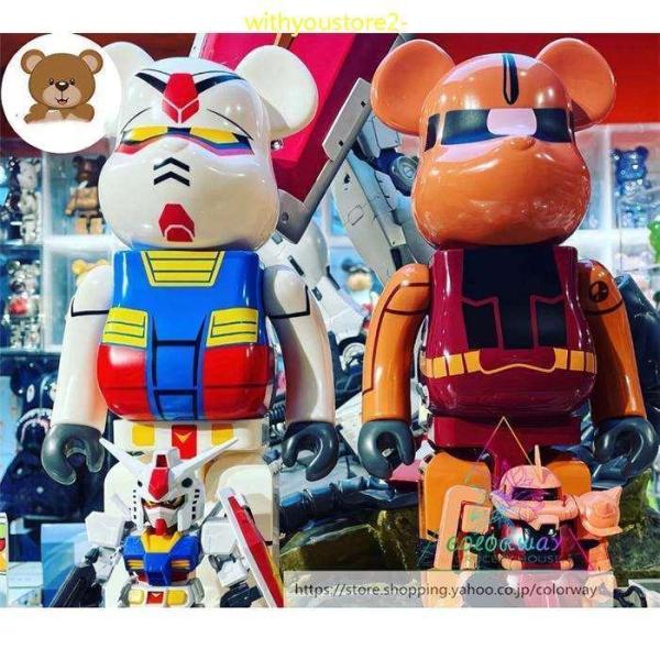 ガンダム BE@RBRICK 400％ ベアブリック(Bearbrick Plated 400% S...