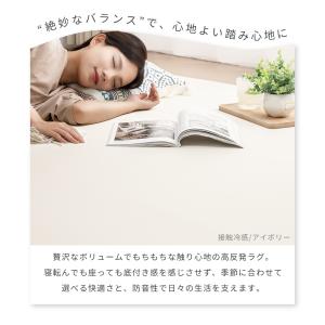 ラグ 接触冷感 夏用 洗える ラグマット 18...の詳細画像4