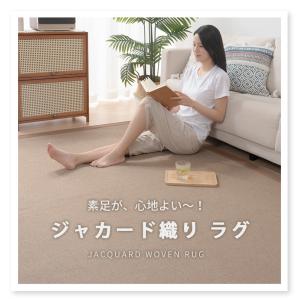 ラグ 夏用 洗える ラグマット ラグマット カ...の詳細画像2