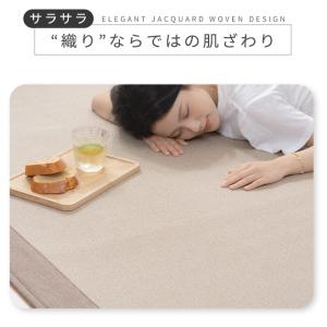 ラグ 夏用 洗える ラグマット ラグマット カ...の詳細画像5