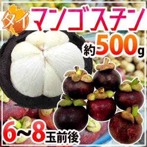 タイ産 ”マンゴスチン” M〜L 6〜8玉前後 約500g