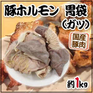 国産 ”豚胃袋（ガツ）ボイル” 約1kg 未カット｜kurashi-kaientai