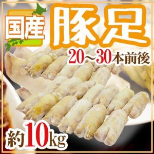 国産 ”豚足” 20〜30本前後 約10kg テビチ｜kurashi-kaientai