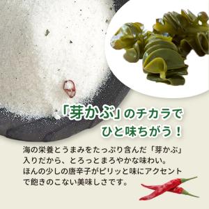 昆布森 あさ漬け塩 芽かぶ入り 280g×2個...の詳細画像2