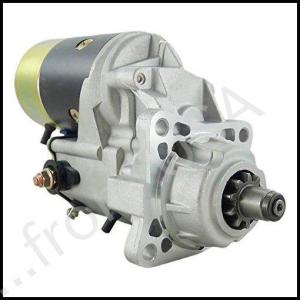 Rareelectrical NEW 12VOLT 10 TOOTH 2.7KW STARTER MOTOR COMPATIBLE WITH DAEWOO LIFT TRUCK D35S D40S D45S PERKINS