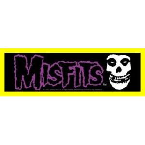 送料無料 The Misfits Punk Rock Music Band ステッカー - Purp...