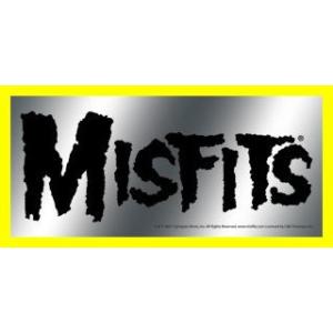 送料無料 Misfits Punk Rock Music Band ステッカー - Chrome L...
