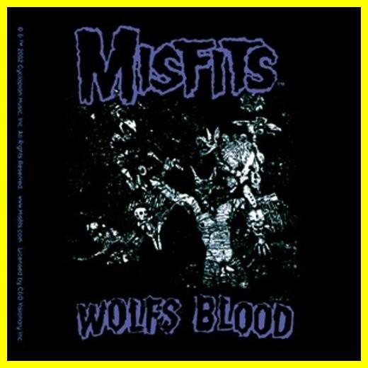 送料無料 The Misfits Wolf S Blood ステッカー 並行輸入品