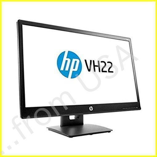 HP 21.5-Inch Screen LED-Lit Monitor ブラック V9E67AA#A...