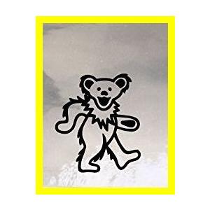 Grateful Dead Jerry Bear Rock Band Decal Vinyl ステッ...
