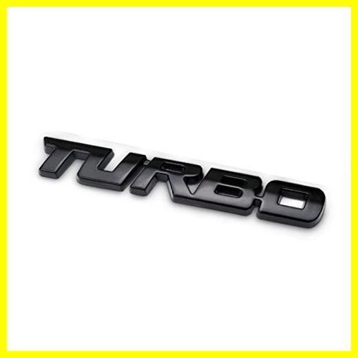 送料無料 BENZEE ブラック Turbo Badge エンブレム Car Boot Trunk ...