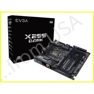 EVGA X299 Dark, LGA 2066, Intel X299, SATA 6Gb/s, USB 3.1, USB 3.0, EATX, Intel マザーボード 151-SX-E299-KR｜kurashi-net-com