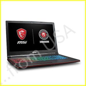 MSI GP63 Leopard-077 15.6" Permance Gamg Laptop i7-8750H 6 cores, NVIDIA GeForce GTX 1060 6G, 256GB NVMe SSD + 1TB HDD, 16GB RAM, W 10, VR R