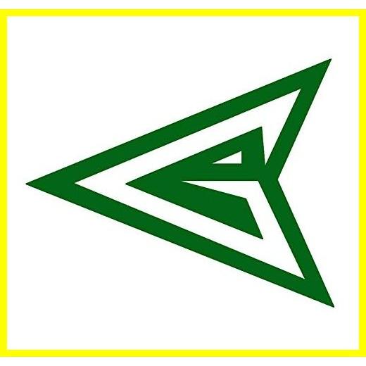 送料無料 CCI グリーン Arrow Symbol Arrow Hero Decal Vinyl ...