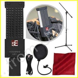 sE Electronics Voodoo VR1 Passive Ribbon Microphone with Mic Boom St  Deluxe アクセサリー Bundle