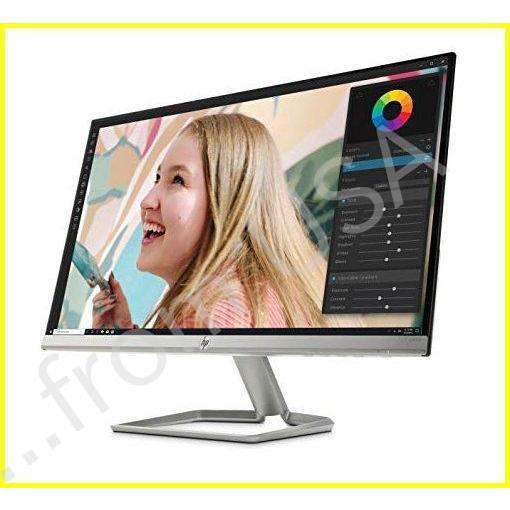 HP 27-Inch FHD Monitor with Built- アウディo 27fwa, ホワ...