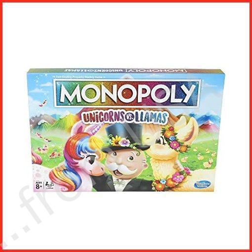 Monopolyモノポリー ボードゲーム ユニコーン vs. ラマ