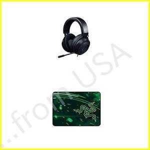 Razer Kraken Gamg Headセット + Goliathus Cosmic Medium マウス Pad Bundle｜kurashi-net-com